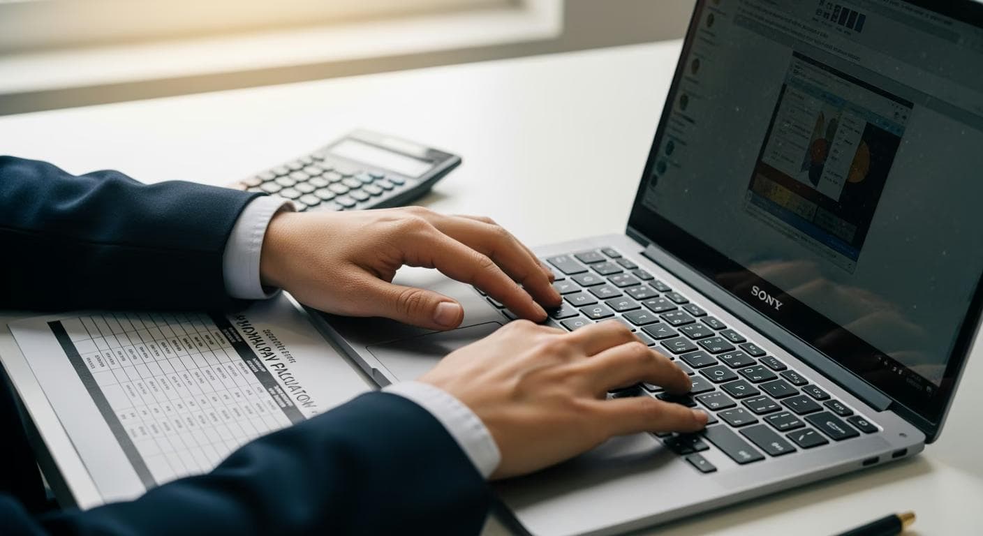 How to calculate monthly payroll: a worked example