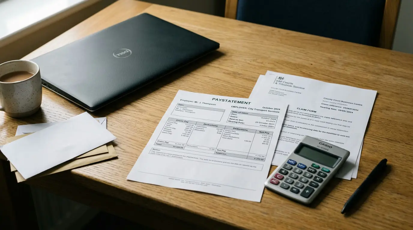 How attachment of earnings deductions are worked out