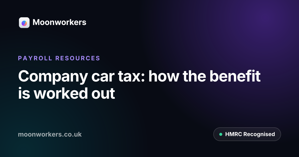 company-car-tax-how-the-benefit-is-worked-out